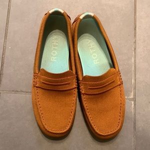 Rothy’s driver loafer in classic brown